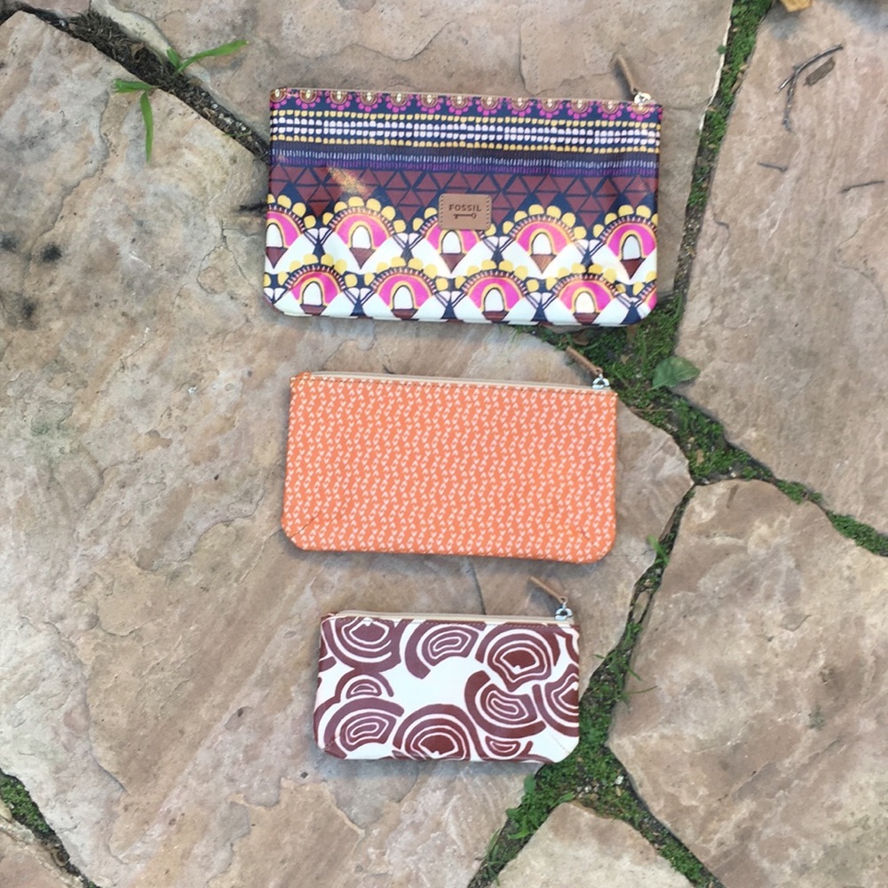 ✨ Fossil Safari Set Cosmetic Bags ✨ - Picture 4 of 4